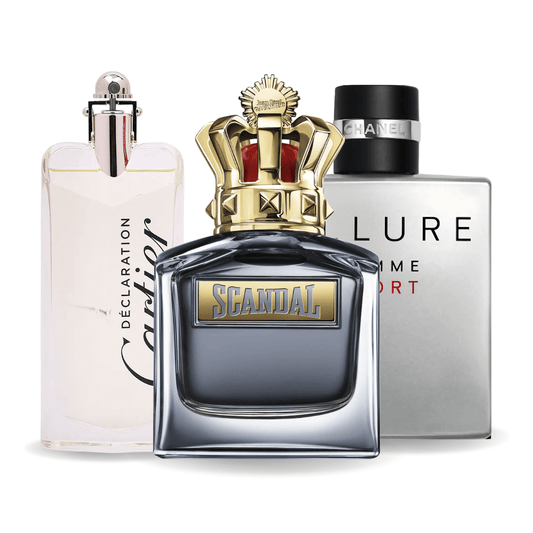Parfumset mit 3 Herrendüften: Allure Homme Sport, Scandal & Déclaration