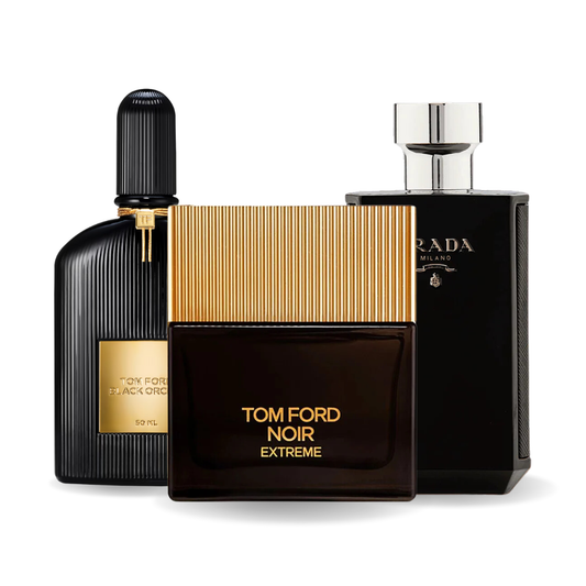 Parfumset mit 3 Herrendüften: Black Orchid, Noir Extreme & L’Homme Intense