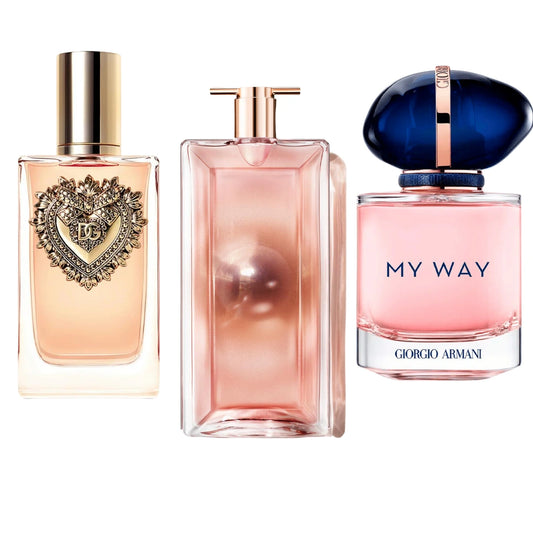Parfumset mit 3 Düften: Devotion, My Way & Idôle